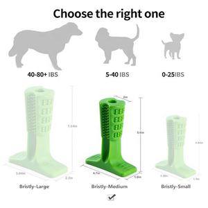 Köpek diş fırçası diş temizleme çiğnemek oyuncaklar doğal kauçuk köpek diş fırçası çiğnemek oyuncaklar - Product Image 5