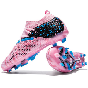 Scarpe da Calcio TF/FG Veloci per Uomo, Tacchetti da Calcio per Campi in Erba, Sneaker da Allenamento Unisex per Ragazzi e Ragazze - Product Image 3