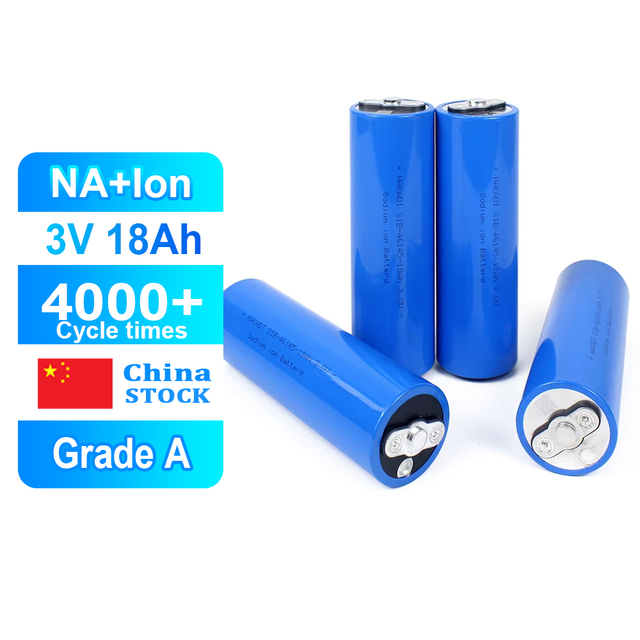 HAKADI 1.5-3.9V 18Ah 54Wh Sodium Ion Battery 3000 Cycles 20A for Power Tools Electric Scooters & Bikes