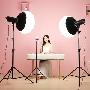 Led Photo Light Factory Wholesale 100W Warm Cold White Lantern Box Continuous Lighting Kit Soft Led Light Photo Box Studio