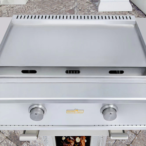 Tùy Chỉnh Lớn Xách Tay Thép Không Gỉ Gas Nướng Hiện Đại Vỉ Nướng Thiết Kế Cao Cấp Cho Nhà Bếp Cắm Trại Bên Sử Dụng Nhà Máy Trực Tiếp - Product Image 2