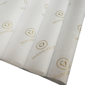 2023 Hot Sale Custom <strong>Gold</strong> logo Printed White Wrapping Tissue Paper Sheet for Fashion Apparel <strong>Gift</strong> Packaging Shoes <strong>Wrapper</strong> - Product Image 2
