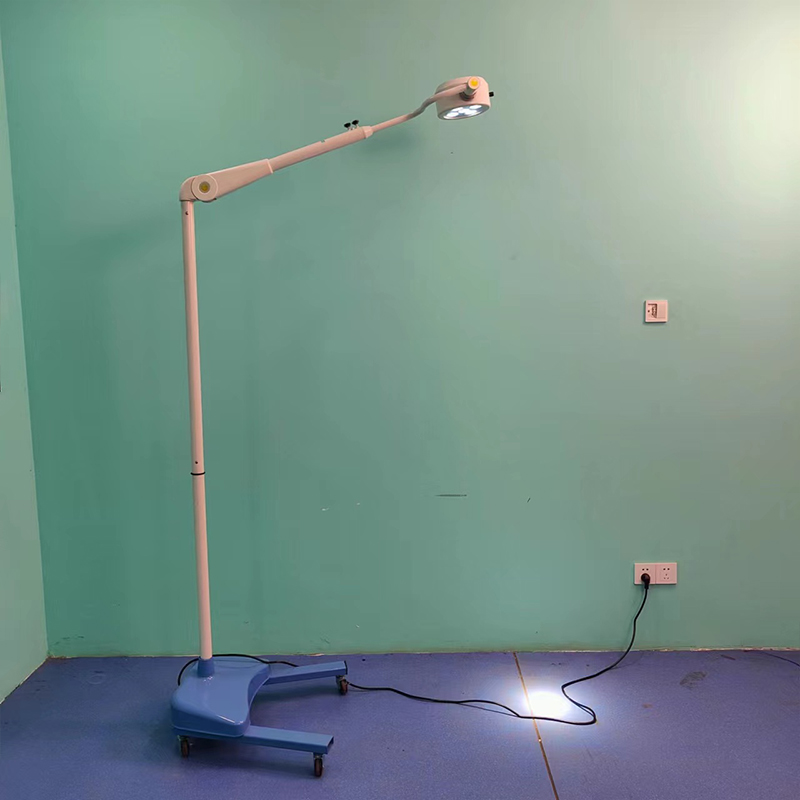 MN-EXM10M Durable Surgical Veterinary Clinic Equipment Standing Operating Lamp Examination Light