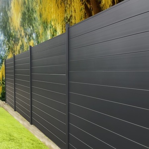 Riêng tư hàng rào nhà ban công an toàn màu đen sơn tĩnh điện nhôm sinh thái thân thiện bền 6ft lưới mắt cáo cổng vườn hàng rào ngoài trời - Product Image 4