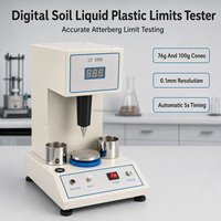 Pénétromètre électronique numérique LP 100D pour la mesure des limites de liquidité des sols et des plastiques, dispositif de mesure pour laboratoire d'ingénierie des matériaux