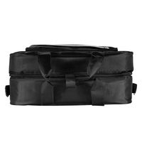 Étui de transport protecteur pour PS5 Slim avec fermeture à glissière, en nylon, motif malt, imperméable, grande capacité