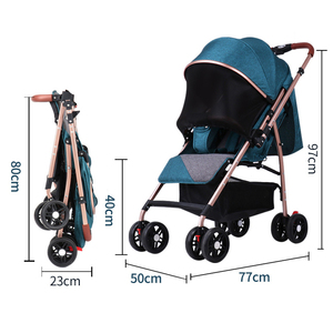 Seamind xe đẩy em bé nhẹ du lịch thân thiện siêu nhỏ gọn & gấp-Phù hợp trong cabin máy bay & trên cao-cho trẻ mới biết đi - Product Image 6