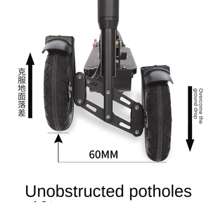 Trottinette électrique portable YIMI 800W Mini 48V 10AH Batterie Trottinette pliable à trois roues inversée Unisexe Adultes 25km/h - Product Image 2