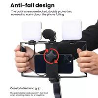 Microphone canon cardioïde professionnel à condensateur, léger, avec kit de fixation pour téléphone portable, idéal pour studio, vidéo et vlogging – Meilleures ventes