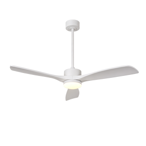 Ventilador de Techo LED de Estilo Mid-Century con Luz de Espectro Completo, Control Remoto, Lámpara de Ventilador DC para Dormitorio, Comedor, Oficina en Casa - Product Image 2