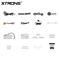 Pantalla de Coche Android XTRONS de 13.3 Pulgadas, 8+128 GB, Octa Core, Qualcomm 685, Pantalla Curva, Actualización para Range Rover L405/L494 con Sistema Bosch