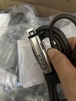 Verrou USB pour ordinateur - Déverrouillage par mot de passe - Câble en acier de 1,9 m pour ports USB (non USB 3.0) - Verrou durable en alliage de zinc pour ordinateur portable