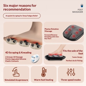 Appareil de massage électrique sans fil entièrement automatique pour pieds et jambes avec fonction de pétrissage, physiothérapie et <span class=keywords><strong>formation</strong></span> sur site - Product Image 2