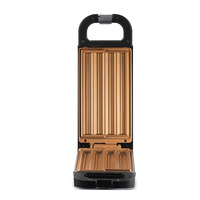 Machine à gaufres verticale multifonctionnelle pour pâte frite avec température réglable et planche antiadhésive double face