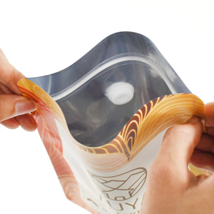 Sacs à café personnalisés refermables de 250g avec valve et <span class=keywords><strong>fermeture</strong></span> éclair, emballage alimentaire pour café, pochette verticale à <span class=keywords><strong>fermeture</strong></span> éclair - Product Image 4