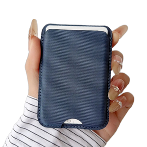 Nouveau porte-cartes magnétique pour <span class=keywords><strong>téléphone</strong></span>, portefeuille en tissu technique avec support réglable pour iPhone <span class=keywords><strong>Samsung</strong></span> Google Pixel, emballage avec logo personnalisé - Product Image 1