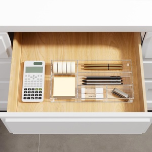 Clear Kitchen Utensil Knife <b>Storage</b> Box Plastic Fridge Organizer Tray <b>Clothes</b> Drawer Dividers Ziplock Bag <b>Storage</b> Spice Tools - Product Image 3