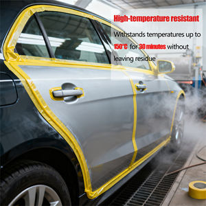 高温耐性ダイカット<span class=keywords><strong>3M</strong></span> 244オートペインターワシテープ自動車塗装用マスキングテープ（車塗装保護用） - Product Image 3