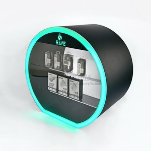 Đen huyền thoại Wukong tùy chỉnh Acrylic truy cập hàng đầu thuốc lá hiển thị đứng cho hút thuốc cửa hàng Acrylic hiển thị với đèn LED - Product Image 3