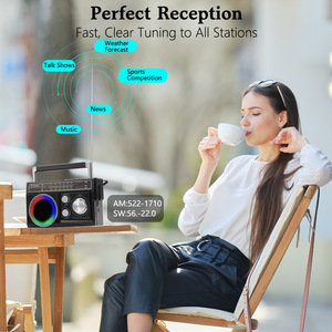 วิทยุฉุกเฉินพลังงานแสงอาทิตย์แบบย้อนยุค AM FM SW WB แบบพกพาพร้อมไดนาโมมือหมุน ช่องเสียบ TF บลูทูธ ไฟฉาย LED ลำโพง พาวเวอร์แบงค์ <span class=keywords><strong>SOS</strong></span> อุปกรณ์เอาตัวรอดกลางแจ้ง - Product Image 4