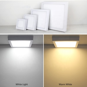 Luces Led de techo, Downlight montado en superficie, accesorios modernos ultrafinos, 6w 12w 18w 24w, aluminio <span class=keywords><strong>blanco</strong></span> <span class=keywords><strong>cuadrado</strong></span> redondo - Product Image 6