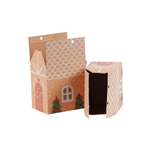 Bán buôn giấy kraft nhỏ để đóng gói đồ chơi hộp Tùy chỉnh hình vuông hộp quà tặng giáng sinh hộp giấy tùy chỉnh Kẹo đóng gói hộp - Product Image 2