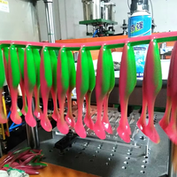 Machine de moulage par injection pour leurres de pêche, équipement de fabrication d'appâts en plastique souple, ligne de production de moules personnalisés pour usine de leurres