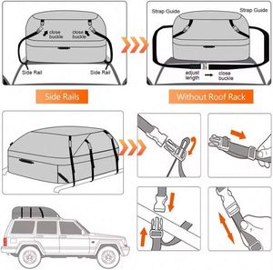 Muestra Gratuita de Bolsa Impermeable Universal para Techo de Auto, Portaequipajes para Techo - Product Image 5