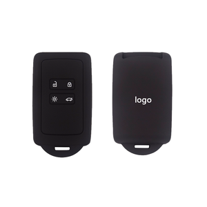 Accessoire de voiture étui porte-clés en Silicone Design de mode pour Renault Koleos Captur Megane Clio scénic Talisman <span class=keywords><strong>Arkana</strong></span>-écologique - Product Image 1