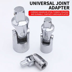 Adaptador de Enchufe Universal de 1/2 Pulgada con Cabezal Giratorio de 360 Grados, Herramienta de Conversión para Llave de Impacto, Multifuncional, Cromado con 40% de Cromo - Product Image 2