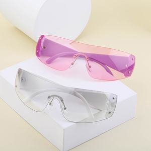 Lunettes de soleil <span class=keywords><strong>tendance</strong></span> Y2K Partagas Fashion, design personnalisé, logo, UV400, pour femmes. - Product Image 4