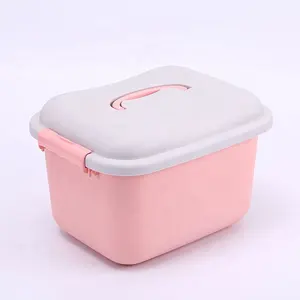 6L hộ gia đình Kid đồ chơi công cụ lưu trữ Organizer bin nhà di động viện trợ đầu tiên y học Kit nhựa lưu trữ hộp