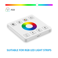 Contrôleur ESann LED Strip RF Touch Panel 30A haute puissance sans câblage 12V-24V monochrome double couleur RGB RGBW