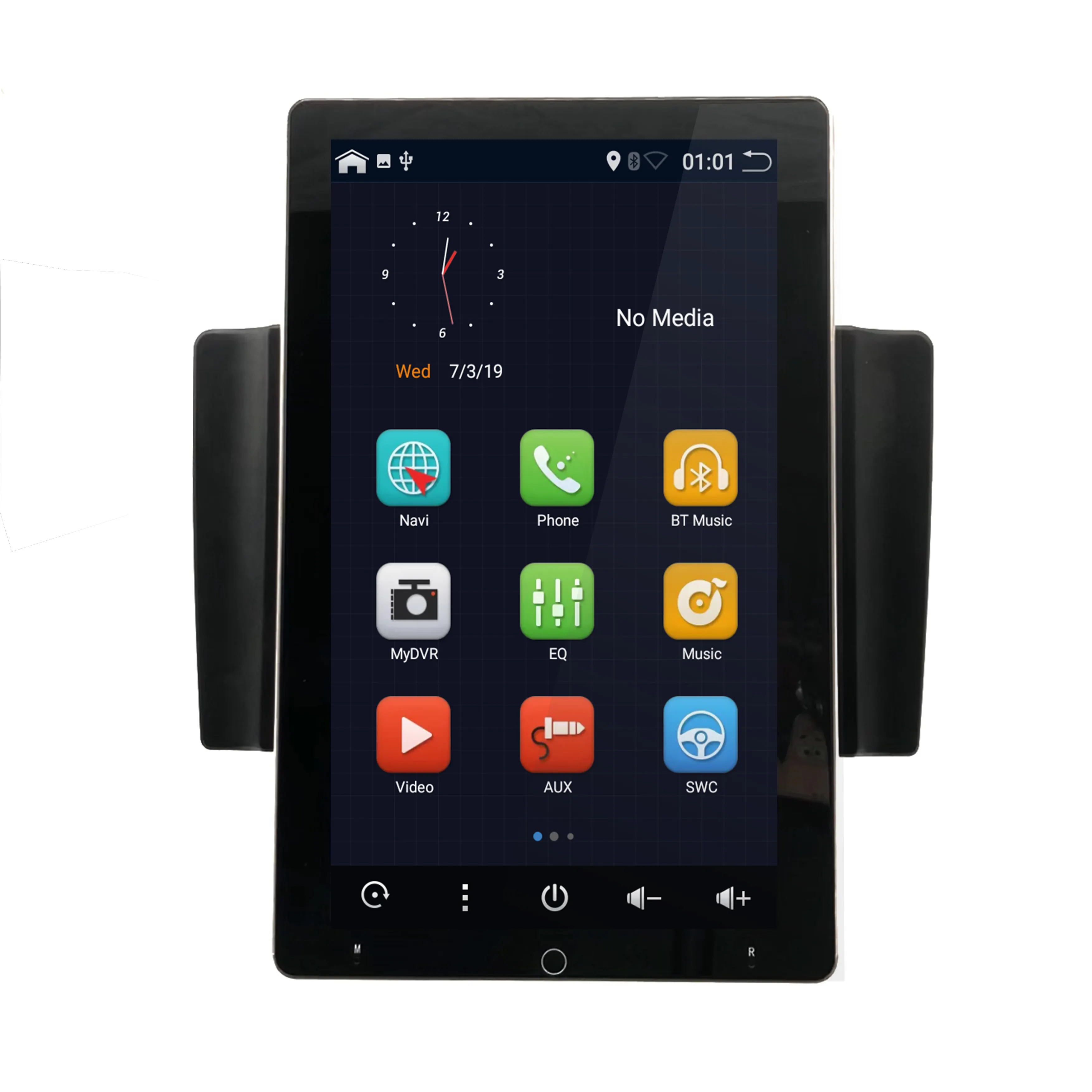 4 + 64GB Schermo Rotante 10.0 Car Stereo Android Multimediale Da 9/10 Pollici di Navigazione Wifi BT Gps Dispositivo di Tracciamento
