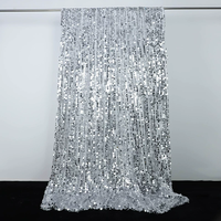 Rideau de fond en tissu à sequins en promotion pour plafond de scène de mariage, fête d'anniversaire, salle de banquet, drapé de couverture, décoration de mariage