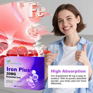 Polvo de Hierro Plus de Marca Propia, Contiene 30 mg de Hierro, Alta Potencia, Aumenta la Energía, Mejora la Salud Muscular, Complejo de Hierro en Polvo - Product Image 5