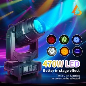 Luz de escenario móvil de haz puntual de 470W para discoteca, fiesta, DJ, luz de haz móvil - Product Image 6
