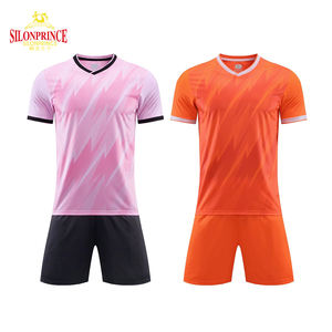 Custom Dropshipping Voetbalshirt Voetbaltenue Snel Droog Voetbal Jersey Blauw Geel Set Gesublimeerd Jersey Voetbal Uniformen - Product Image 3