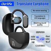 Nouveauté Écouteurs sans fil M62 Open Rock à conduction aérienne, avec basses stéréo étonnantes et faible latence, pour une écoute supra-auriculaire