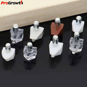 Möbel Hardware Kunststoff Regal Unterstützung Schrank Kleider schrank Laminat Transparente Glasplatte Halter PP Pins Halterungen - Product Image 4