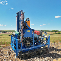 Machine de forage de puits d'eau la plus vendue en Asie du Sud, machine de forage de puits de 50m-200m, machine de forage de puits pour zones rurales