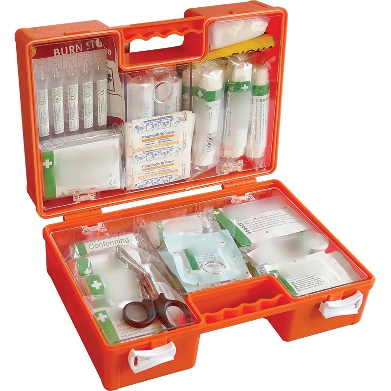 Haushalts-Erste-Hilfe-Set für die Wand montage Medizin-ABS-Box mit Erste-Hilfe-Geräten für den Arbeitsplatz im Freien