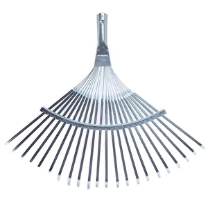 Râteau à balai durable et polyvalent <span class=keywords><strong>pour</strong></span> le nettoyage des <span class=keywords><strong>feuilles</strong></span> d'herbe de jardin - Product Image 2