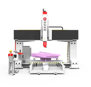 테이블 이동 5 축 나무 3d eps 밀링 cnc