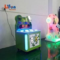Machine de jeu à monnayeur LiFang Factory pour enfants, jeu de frappe de grenouille à marteau, pour aire de jeux intérieure et salle d'arcade, en métal