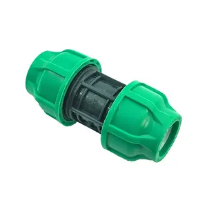 20mm圧縮カスタマイズ可能継手ストレートカップリングコネクタPPパイプ継手灌漑