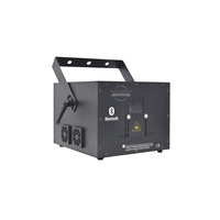 Luz Láser de Animación RGB a Todo Color de 8W/10W, Proyector de Escenario 4 en 1 con DMX/Sonido/Automático para Discotecas y DJ