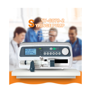 SY-G079-2 अच्छी कीमत मानव सिरिंज पंप अस्पताल पोर्टेबल इलेक्ट्रिक सिरिंज पंप के साथ पोर्टेबल इलेक्ट्रिक सिरिंज पंप - Product Image 4