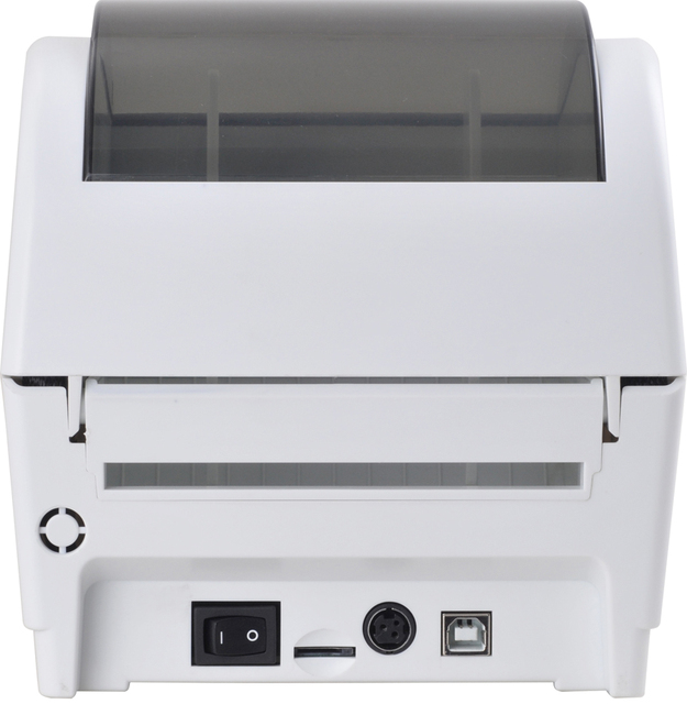 Xprinter XP-480B Luxury 110mm Big Size Barcode Label Printer White/Black Color High Quality with Stock Availability