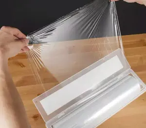 Película adhesiva de PVC, embalaje de alimentos en rollo jumbo, OEM, fábrica de China